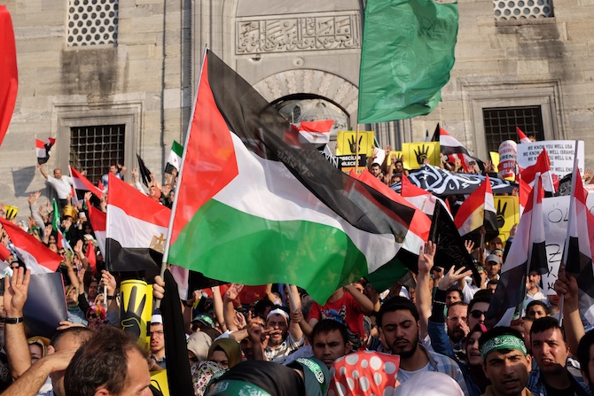 Eminönünde Mısır Cuntasına Lanet Eylemi 30