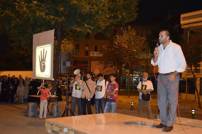 Bursada Mısır Protestosu 19