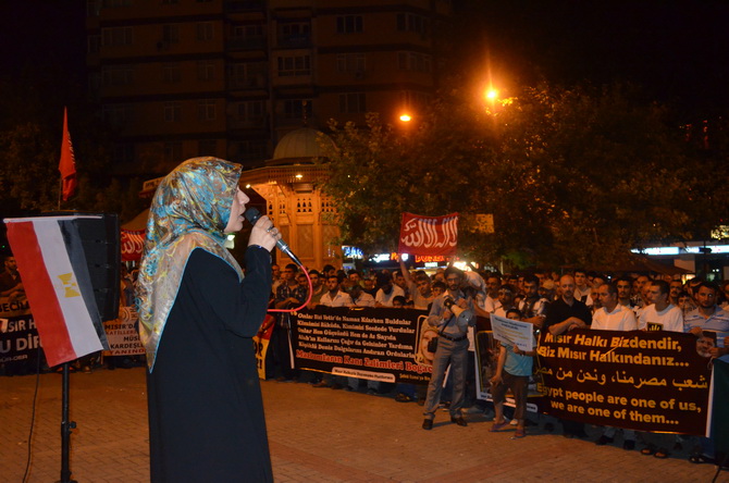 Bursada Mısır Protestosu 26
