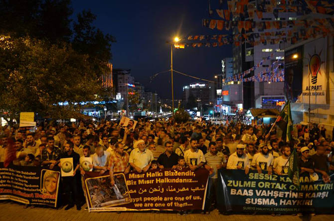 Bursada Mısır Protestosu 7