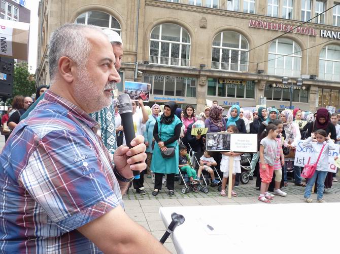 Almanya’da Mısır ve Suriye Direnişine Destek Eylemleri 17