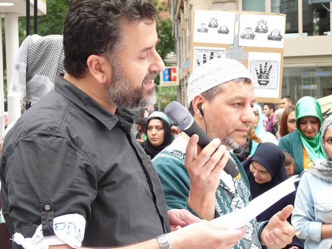 Almanya’da Mısır ve Suriye Direnişine Destek Eylemleri 26