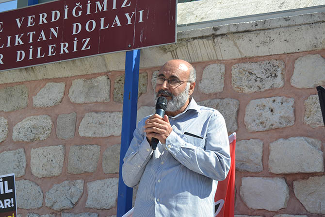 Fatih Camiinde Mısır ve Suriye Eylemi Yapıldı 14