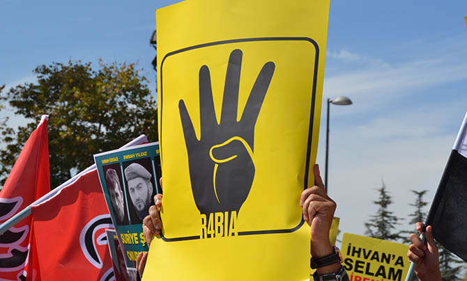 Fatih Camiinde Mısır ve Suriye Eylemi Yapıldı 9