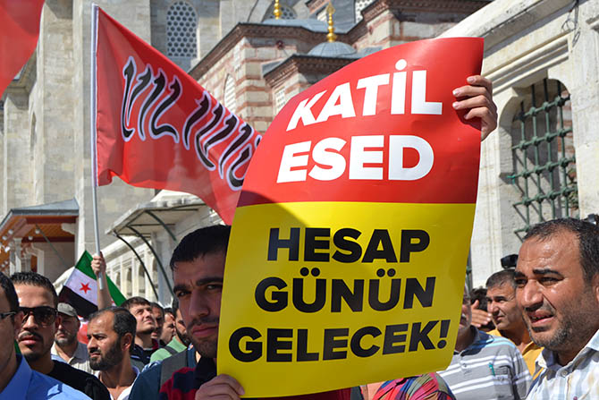 Fatih Camii’nde ABD, Rusya ve İran Protestosu 31