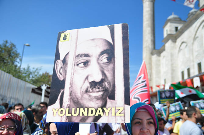 Fatih Camii’nde ABD, Rusya ve İran Protestosu 35