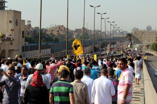 Mısır’da “Şehitlerin Kanına Vefa” Gösterileri 5