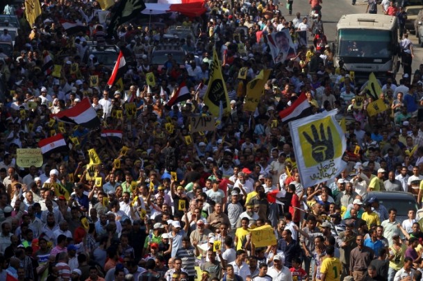 Mısır’da “Şehitlerin Kanına Vefa” Gösterileri 8