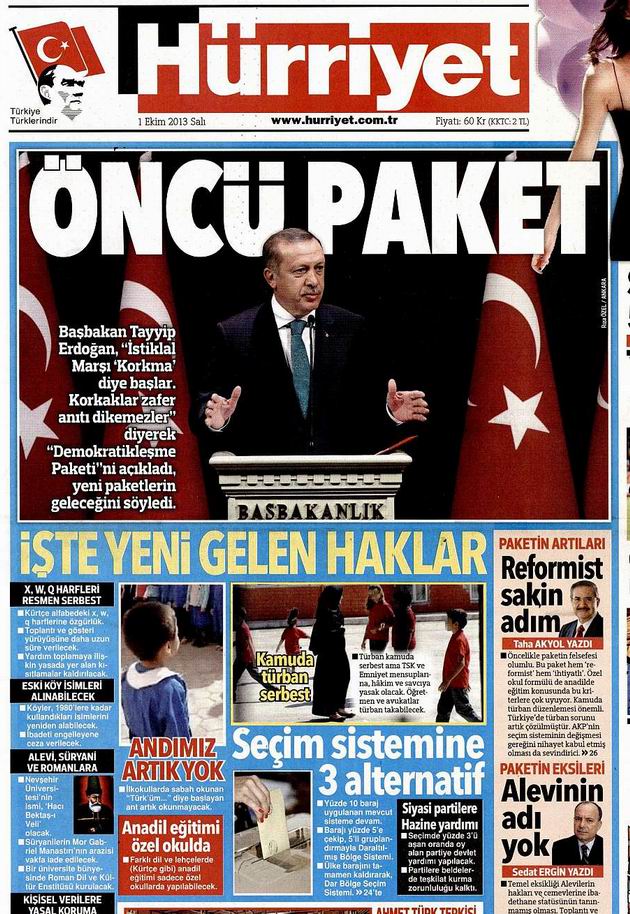 Manşetlerde Demokratikleşme Paketi 10