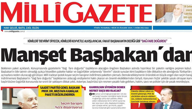 Manşetlerde Demokratikleşme Paketi 12