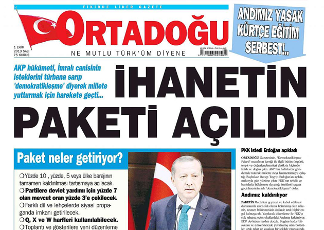 Manşetlerde Demokratikleşme Paketi 14