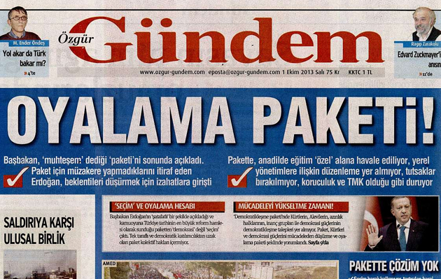 Manşetlerde Demokratikleşme Paketi 15