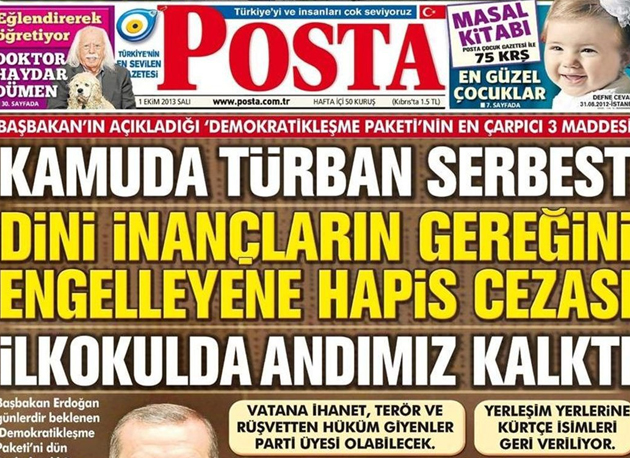 Manşetlerde Demokratikleşme Paketi 16