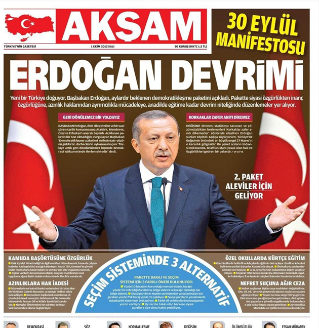 Manşetlerde Demokratikleşme Paketi 2