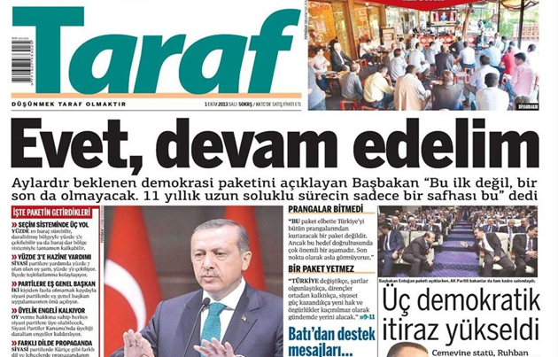 Manşetlerde Demokratikleşme Paketi 23