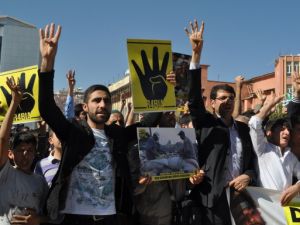 100. Gününde Mısır Cuntası Diyarbakır’da Lanetlendi