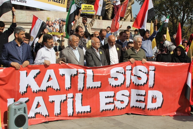 Fatih’te Mısır Cuntası Lanetlendi 12