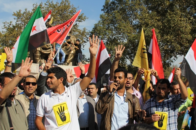 Fatih’te Mısır Cuntası Lanetlendi 20