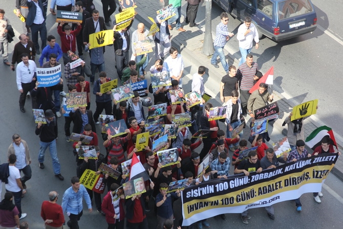 Fatih’te Mısır Cuntası Lanetlendi 24