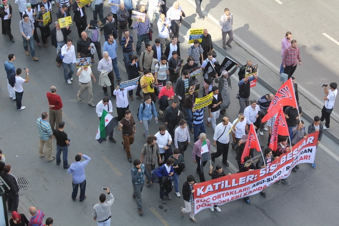 Fatih’te Mısır Cuntası Lanetlendi 26