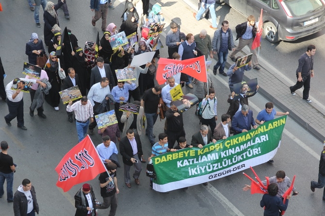 Fatih’te Mısır Cuntası Lanetlendi 28