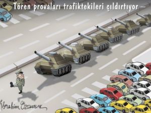 Tören Provoları Trafiktekileri Çıldırtıyor!