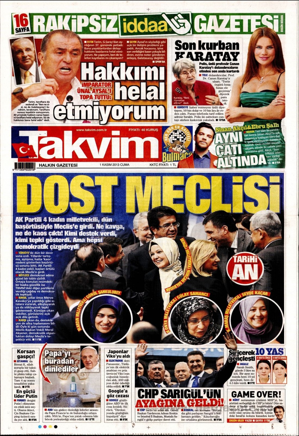 Başörtülü Vekilleri Hangi Gazete Nasıl Gördü? 20