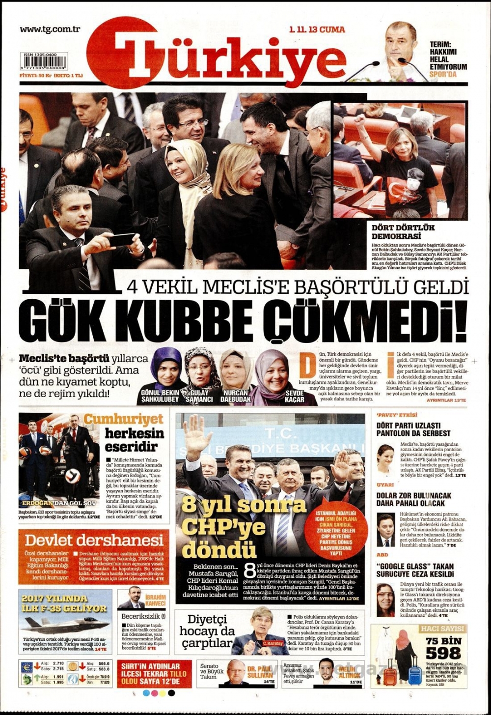 Başörtülü Vekilleri Hangi Gazete Nasıl Gördü? 23