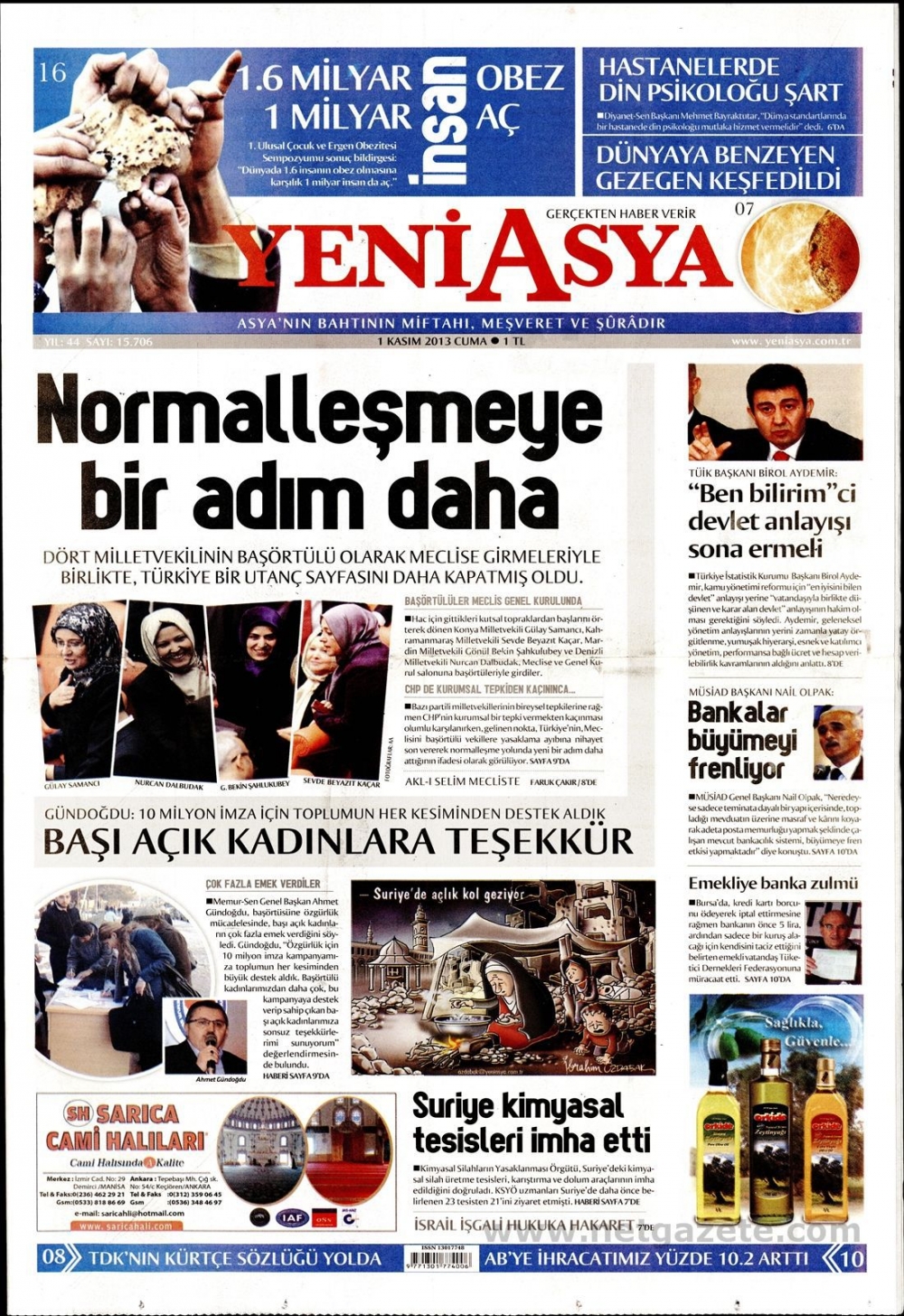 Başörtülü Vekilleri Hangi Gazete Nasıl Gördü? 26