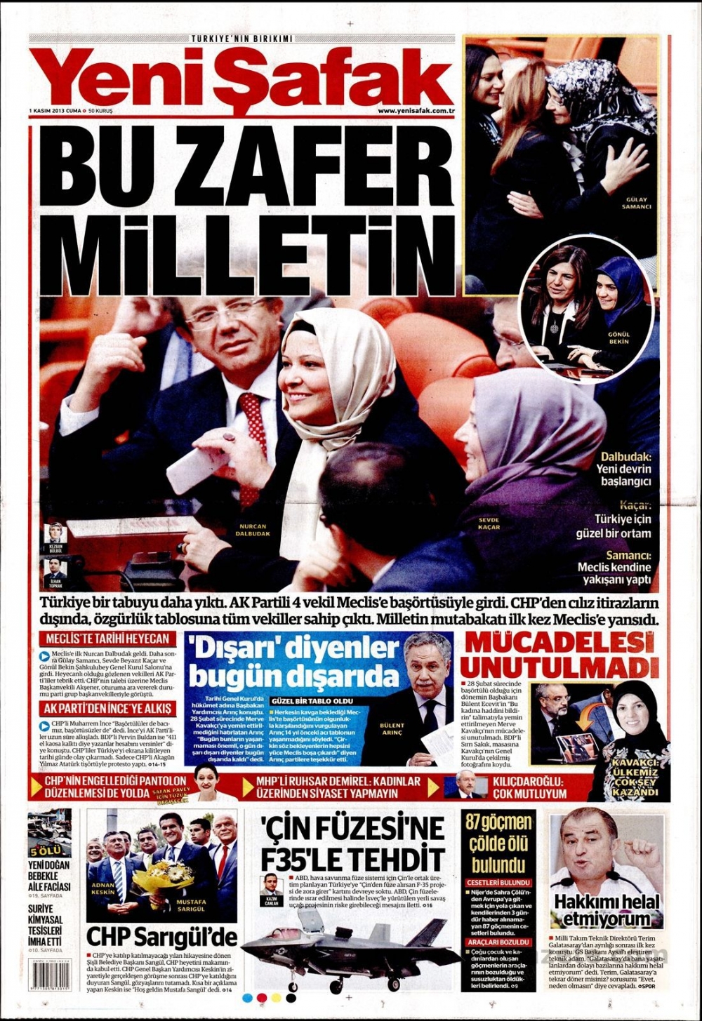 Başörtülü Vekilleri Hangi Gazete Nasıl Gördü? 28