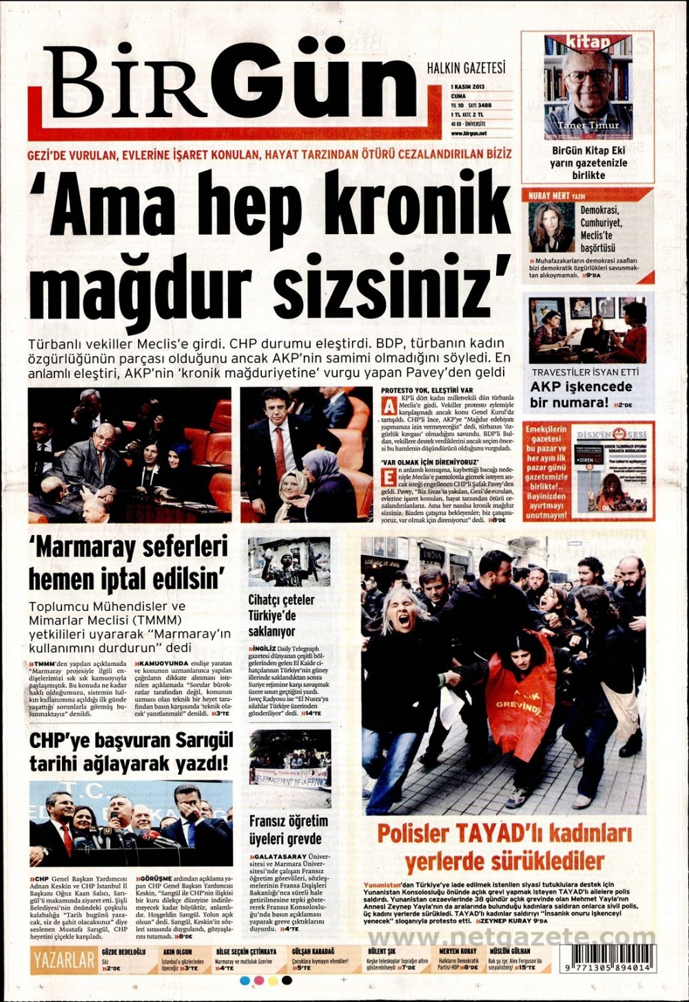 Başörtülü Vekilleri Hangi Gazete Nasıl Gördü? 3