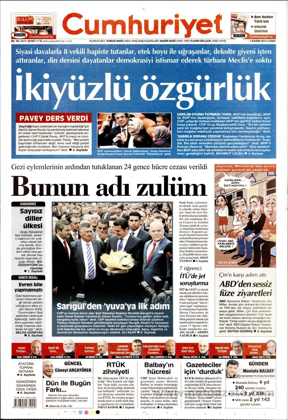 Başörtülü Vekilleri Hangi Gazete Nasıl Gördü? 5