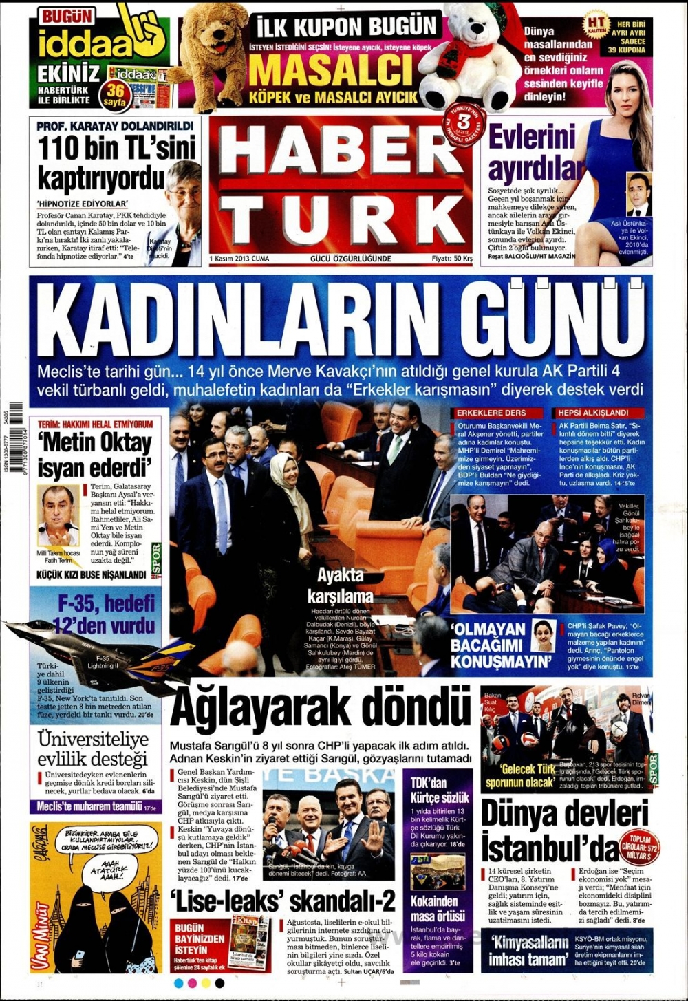 Başörtülü Vekilleri Hangi Gazete Nasıl Gördü? 9