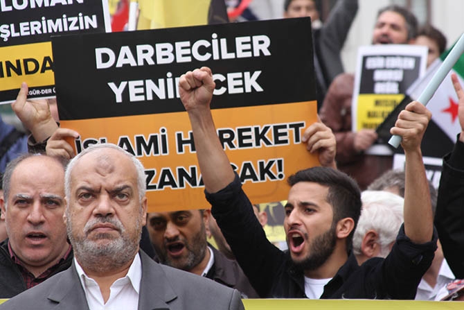 Fatih'te Mısır Eylemi Yapıldı 12
