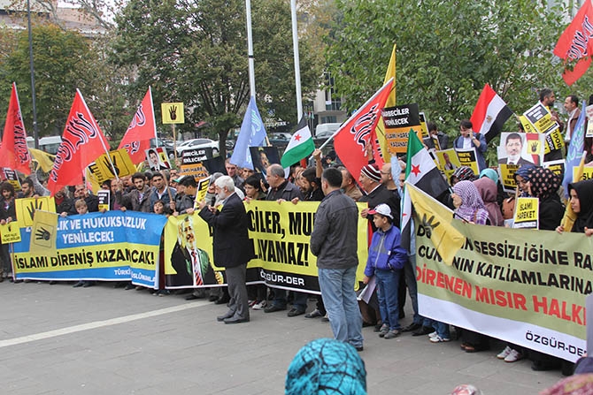 Fatih'te Mısır Eylemi Yapıldı 16