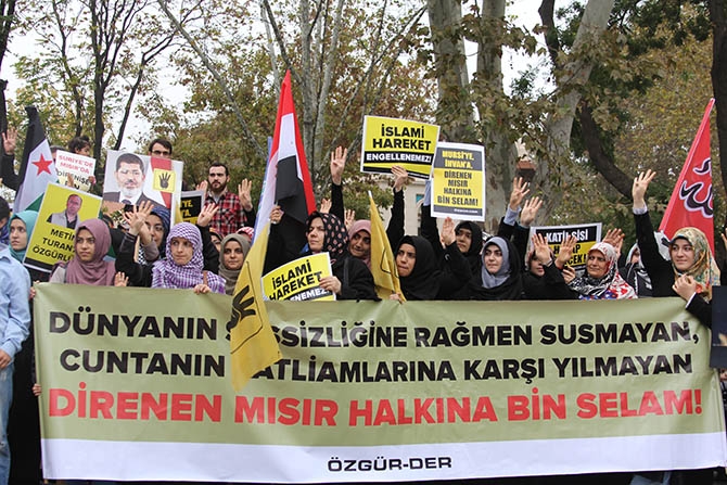 Fatih'te Mısır Eylemi Yapıldı 19