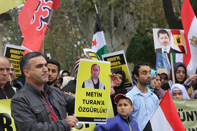 Fatih'te Mısır Eylemi Yapıldı 6