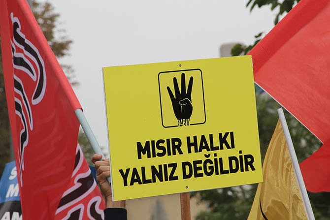 Fatih'te Mısır Eylemi Yapıldı 7