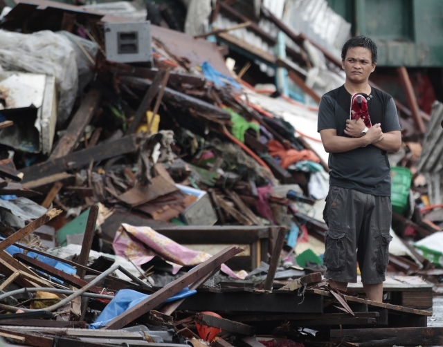 Haiyan tayfunu Filipinler'i vurdu 8