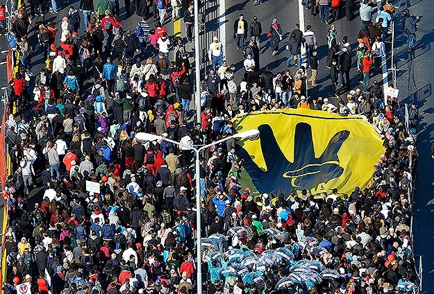 "Rabia Kuşağı Gençleri" Mısır ve Suriye İçin Koştu 1