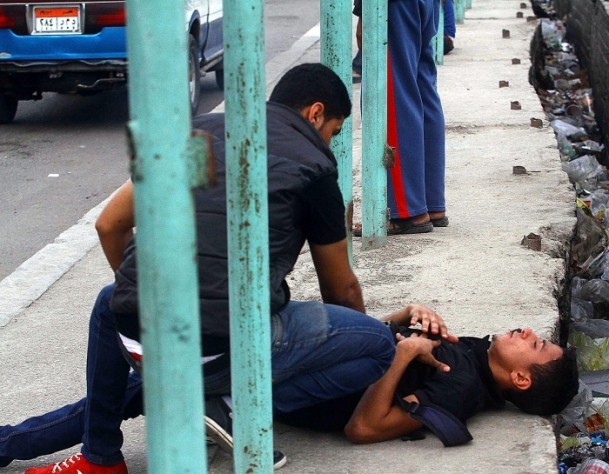 Rabia Katliamının 100. Günü Gösterilerinde Çatışma 13