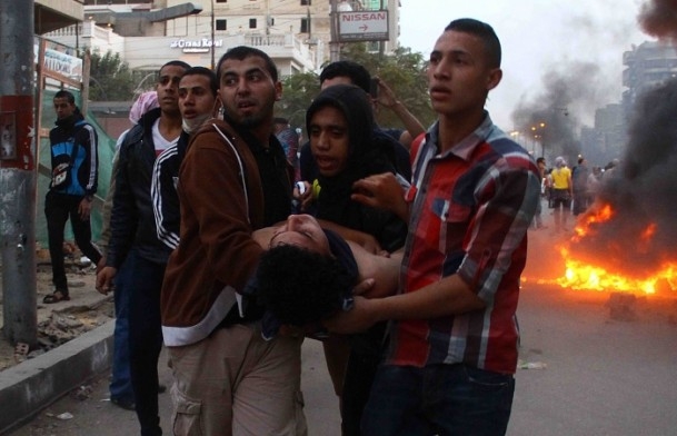 Rabia Katliamının 100. Günü Gösterilerinde Çatışma 16