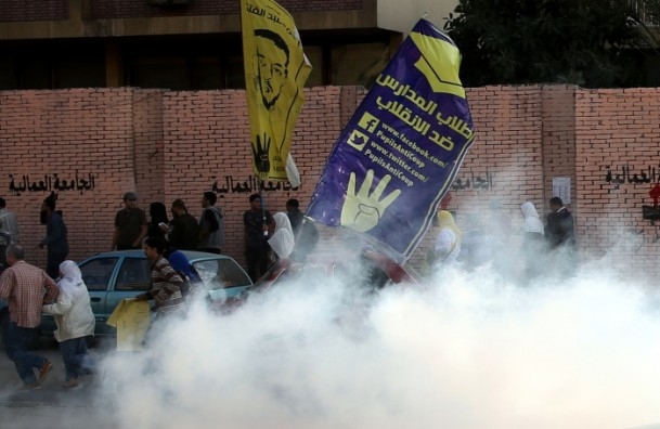 Rabia Katliamının 100. Günü Gösterilerinde Çatışma 25