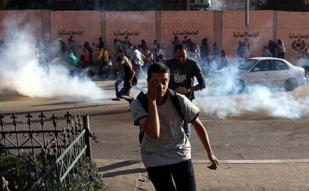 Rabia Katliamının 100. Günü Gösterilerinde Çatışma 27