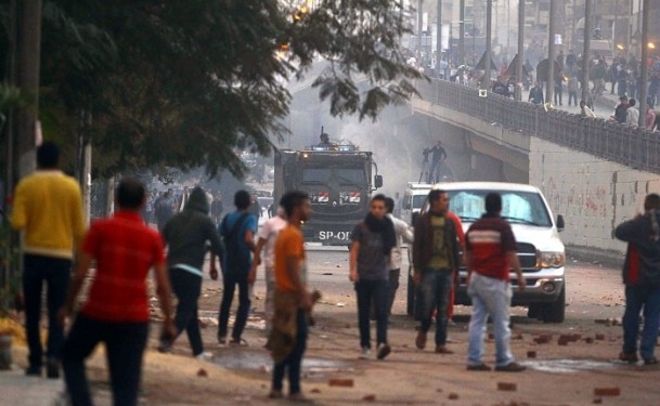 Rabia Katliamının 100. Günü Gösterilerinde Çatışma 8