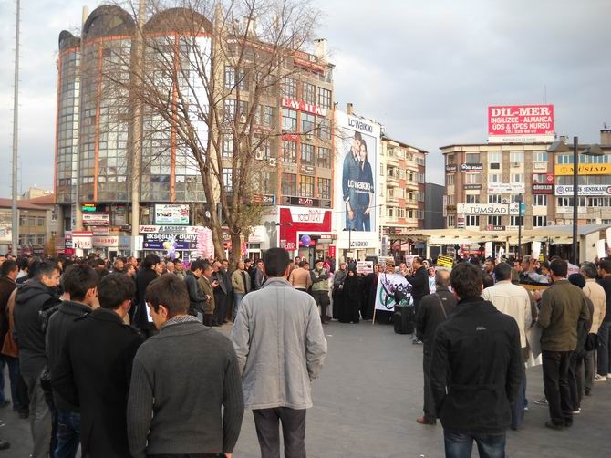 Sivas’ta Suriye, Mısır ve Filistin İçin Eylem 6