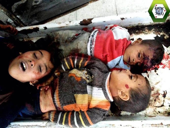 Iraklı Milisler, Suriyeli Çocukları Katletti 4