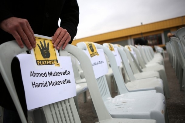 Rabia Platformu'ndan “Sessiz Sandalye” Eylemi 6