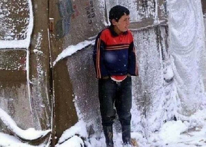 Suriye'ye Kış Geldi! 12