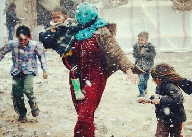 Suriye'ye Kış Geldi! 16